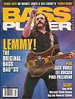 BASS PLAYER Guitar Magazine 5/2011 Lemmy Jack Bruce Pino Paladino 