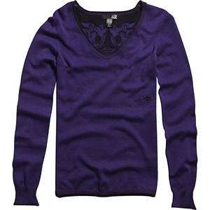  Fox Racing Womens Bandido Sweater   Large/Purple 