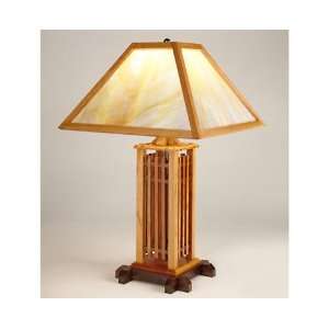  Table Lamps Bungalow Lamp w/ Almond Paper Shade