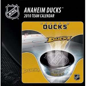 Anaheim Ducks 2010 Box Calendar