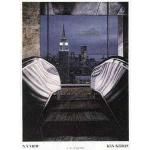    New York View   Poster by Ken Keeley (9.5x13)