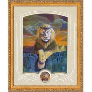 Christian Framed Art by William Hallamark   Lion of the Tribe of Judah 
