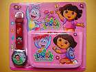 Dora the Explorer Kids DTE710G Green and Red LCD Digital Watch