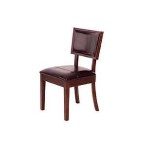  Sitcom Kendall Collection Faux Leather Dining Side Chair 