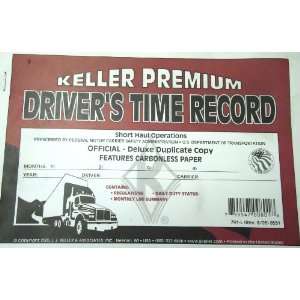  Keller Premium  Drivers Time Record Drivers Exemption 