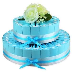   Blue Favor Cakes   2 Tiers Wedding Favors