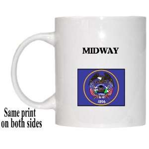  US State Flag   MIDWAY, Utah (UT) Mug 
