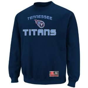   Titans Blue Classic Heavyweight IV Crew Sweatshirt