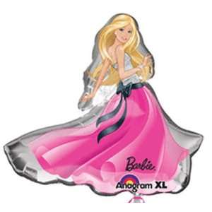  Barbie Glamour Dress Shaped Balloon Toys & Games