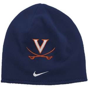  Nike Virginia Cavaliers Navy Blue Players Knit Reversible 