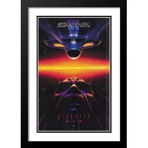  Star Trek 6 Undiscovered 20x26 Framed and Double Matted 