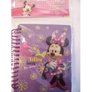   tique ~ Holographic Spiral Journal (Pink or Yellow Bows) Toys & Games