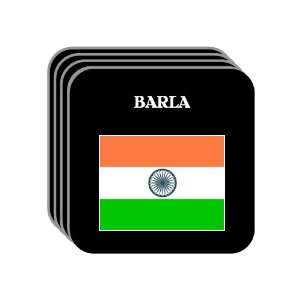  India   BARLA Set of 4 Mini Mousepad Coasters 