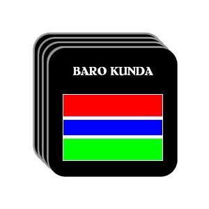  Gambia   BARO KUNDA Set of 4 Mini Mousepad Coasters 