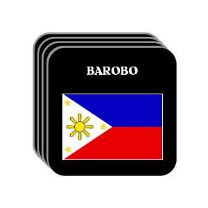  Philippines   BAROBO Set of 4 Mini Mousepad Coasters 