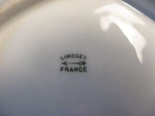   LIMOGES FRANCE *RARE* CAMEO TRIANGULAR BOWL PLATTER EUC  