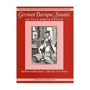  German Baroque Sonatas, Flute/ Musical Instruments