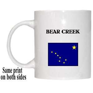  US State Flag   BEAR CREEK, Alaska (AK) Mug Everything 