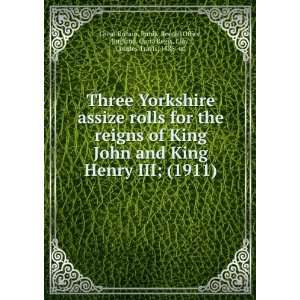 com Three Yorkshire assize rolls for the reigns of King John and King 