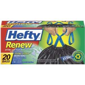  Hefty Renew Trash Bags, 65% Recycled Plastic Health 