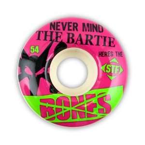 Bones STF Bartie Bollocks   Set of 4 Wheels (52MM)  Sports 