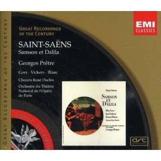  Saint Saëns   Samson et Dalila / Gorr · Vickers · Blanc 