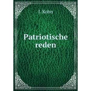  Patriotische reden J. Kohn Books