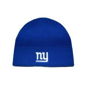  NFL Beanie New York Giants Fleece Style   Royal Blue 