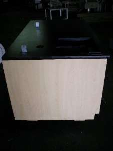 Restaurant Drink Bar with Trash Can and Storage Shelf Cup Holders and 