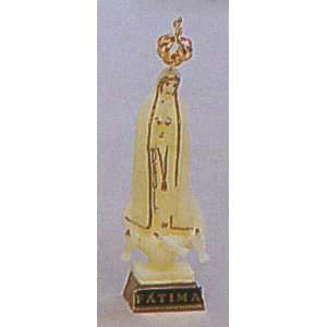  Statue   Our Lady of Fatima   3 and 1/2in.   Wood 