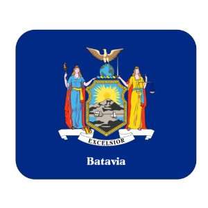  US State Flag   Batavia, New York (NY) Mouse Pad 