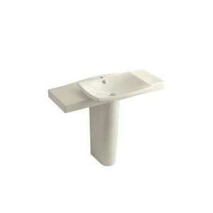 Kohler K 18691 1 Escale Pedestal Bathroom Sink with Single Hole Faucet 