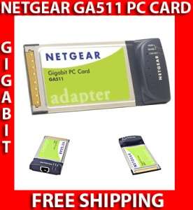 Netgear GA511 Gigabit Network Notebook Laptop LAN Card  
