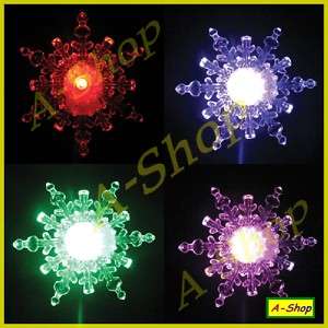 Snowflake Cordless Translucent Christmas LED Light NEW  