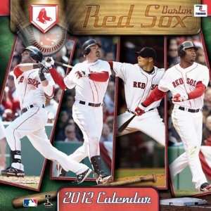 Boston Red Sox 2012 Team Wall Calendar 