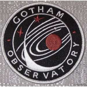  Batman and Robin Movie GOTHAM OBSERVATORY Logo Embroidered 