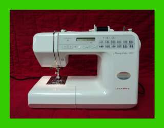 Janome Memory Craft 3000 Sewing Quilting Crafting Computerized Machine 