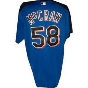  McGraw #58 Mets Game Used Spring Training Batting Practice 
