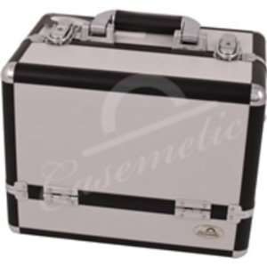  Silver Cosmetic Case Case Pack 4 Beauty