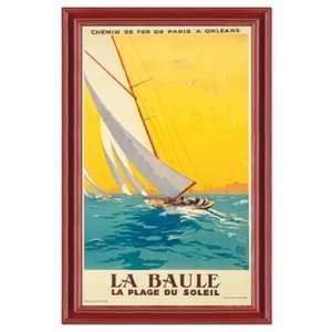  La Baule Vintage Sail Framed Art Toys & Games