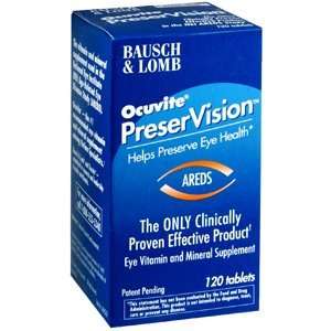    OCUVITE PRESERVISION 120TB BAUSCH AND LOMB
