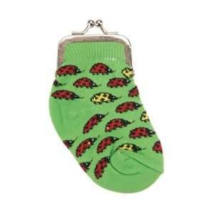 Graphic Impressions Novelty Sock Purses Lady Bugs SP LB; 3 Items/Order 