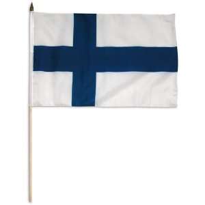  Finland flag 12 x 18 inch Patio, Lawn & Garden