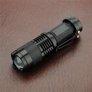 Waterproof ZOOMABLE 7W CREE LED Flashlight Torch Zoom Lamp Light 300 