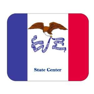  US State Flag   State Center, Iowa (IA) Mouse Pad 