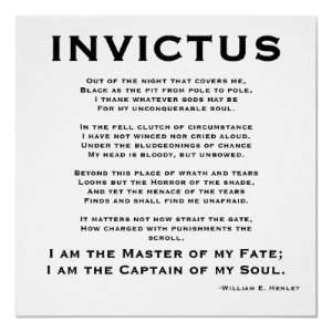  Invictus Poster