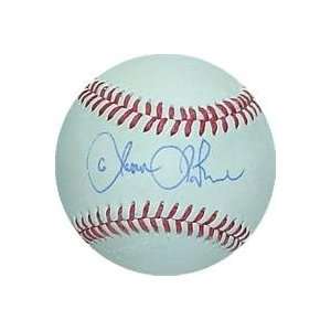  Jason LaRue autographed Baseball