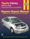 Toyota Camry Solara Avalon Lexus 02 06 Repair Manual