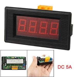   DC 5V 3 1/2 Red LCD Digital Ammeter AMP Panel Meter
