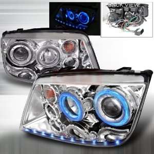 Volkswagen Vw Jetta  Chrome Projector Head Lights/ Lamps   Apc 